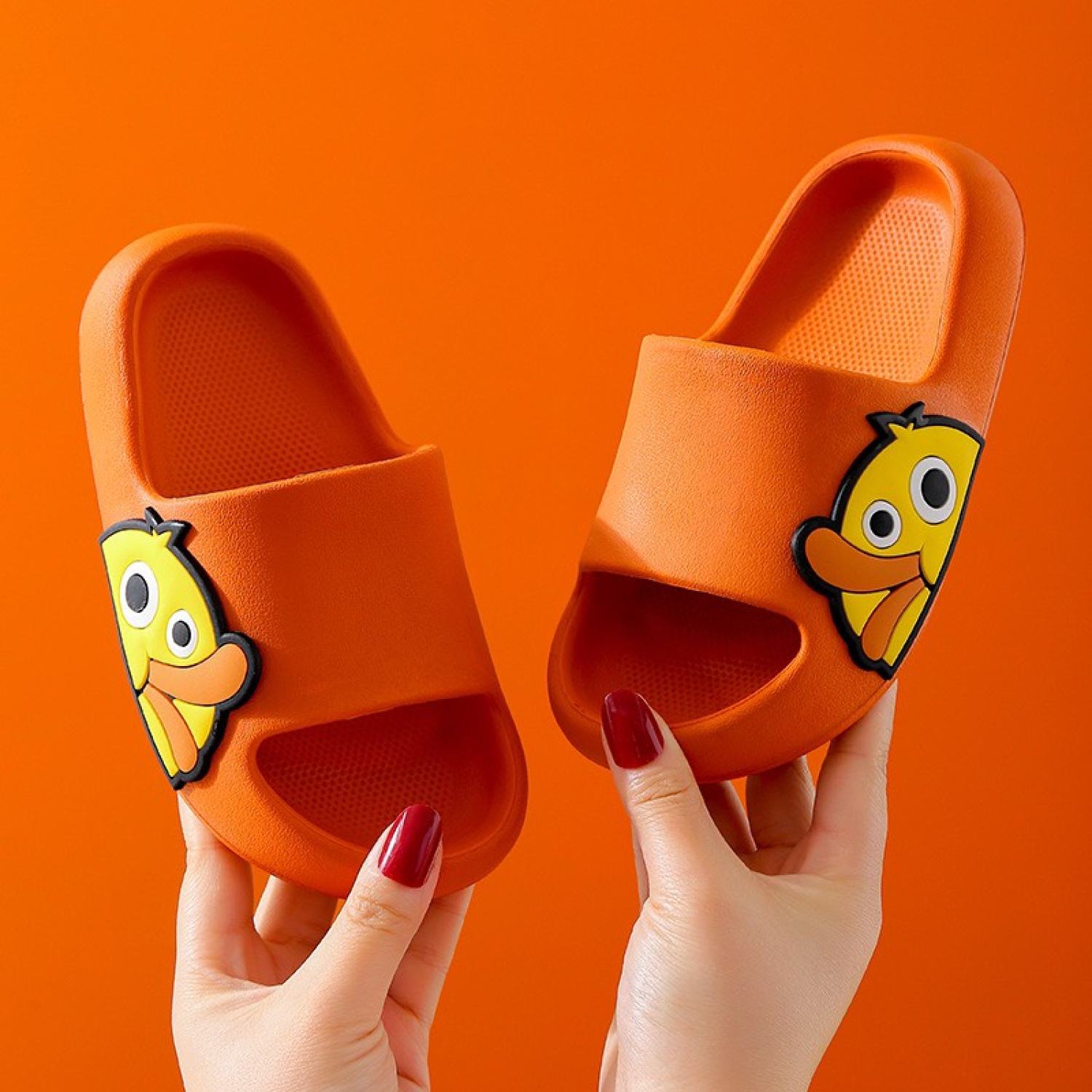 [FREESHIP ❤️] Dép TRẺ EM Dép Lê Quai Ngang Chất Mềm Nhẹ Hình Con Vịt Đáng Yêu Đủ Size Từ 2-8 tuổi Ch