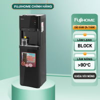 Cây nước nóng lạnh bình âm nhập khẩu FUJIHOME WD606C Làm lạnh block lạnh sâu - Làm nóng 90 độ C - Khóa vòi nóng an toàn - Bảo hành điện tử toàn quốc 24 tháng