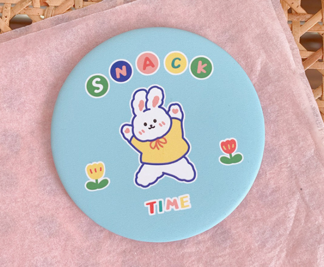 [HCM][Có sẵn] Gương mini bỏ túi hoạt hình dễ thương