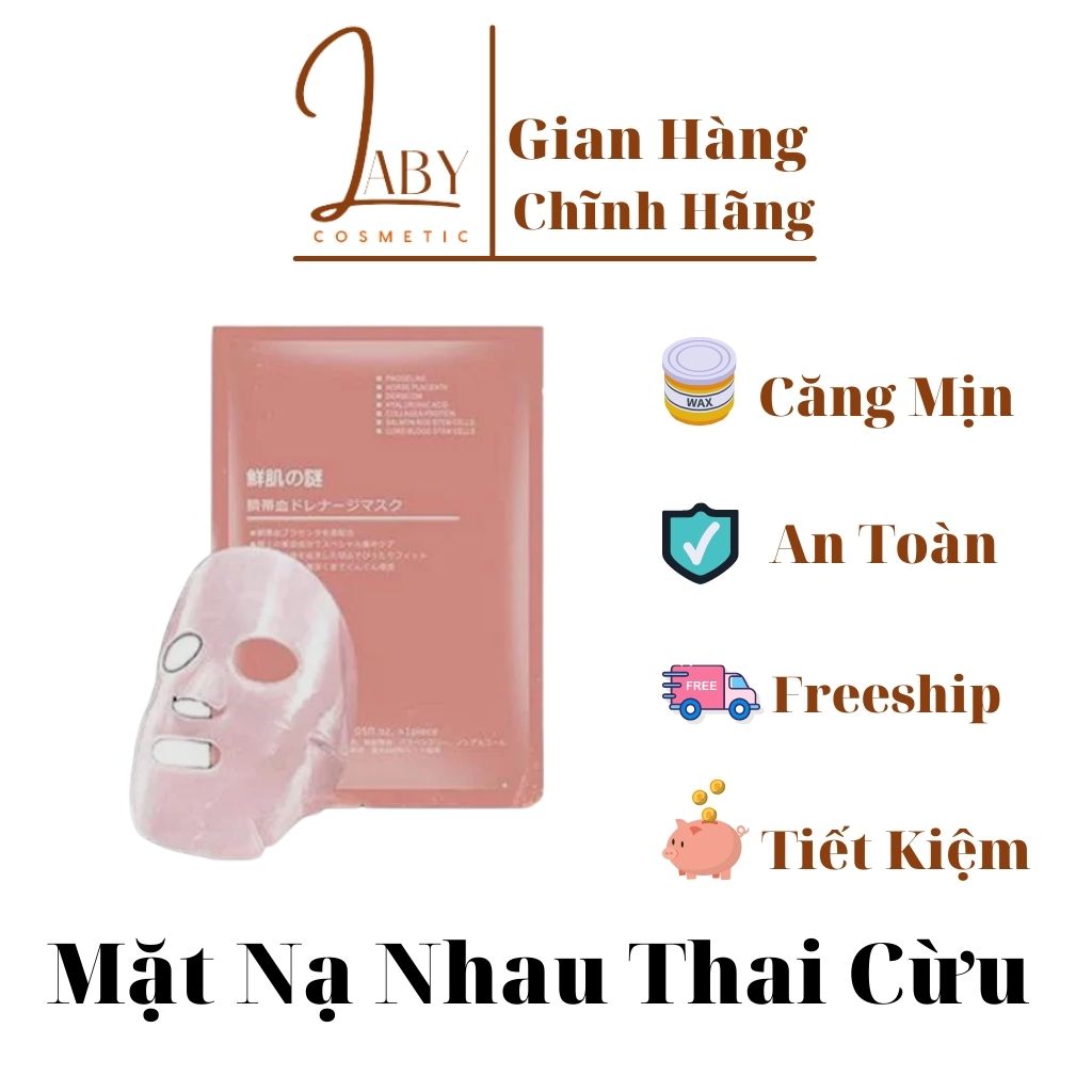 Mặt Nạ Nhau Thai Cừu Mặt Nạ Tế Bào Gốc Nhau Thai Cừu Cuống Rốn mặt nạ giấy Mặt Nạ cấp ẩm Truc nhi Beauty Giúp Làn Da Bạn Trẻ Hoá Ra Mỗi Ngày