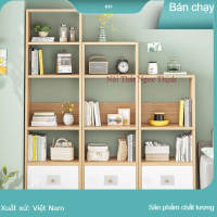 Tủ Kệ Sách Trang Trí Làm Từ Gỗ Công Nghiệp rẻ vô địch Chất Lượng Cao Dễ Dàng Lắp Ghép Nhiều Ngăn Để Đồ tiện lợi -Nội Thất Ngọc Thịnh