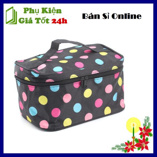 Túi Đựng Mỹ Phẩm Mini Chuyên Dụng Nhiều Màu- Hộp Lưu Trữ Mỹ Phẩm Thiết Kế Nhỏ Gọn MP1904