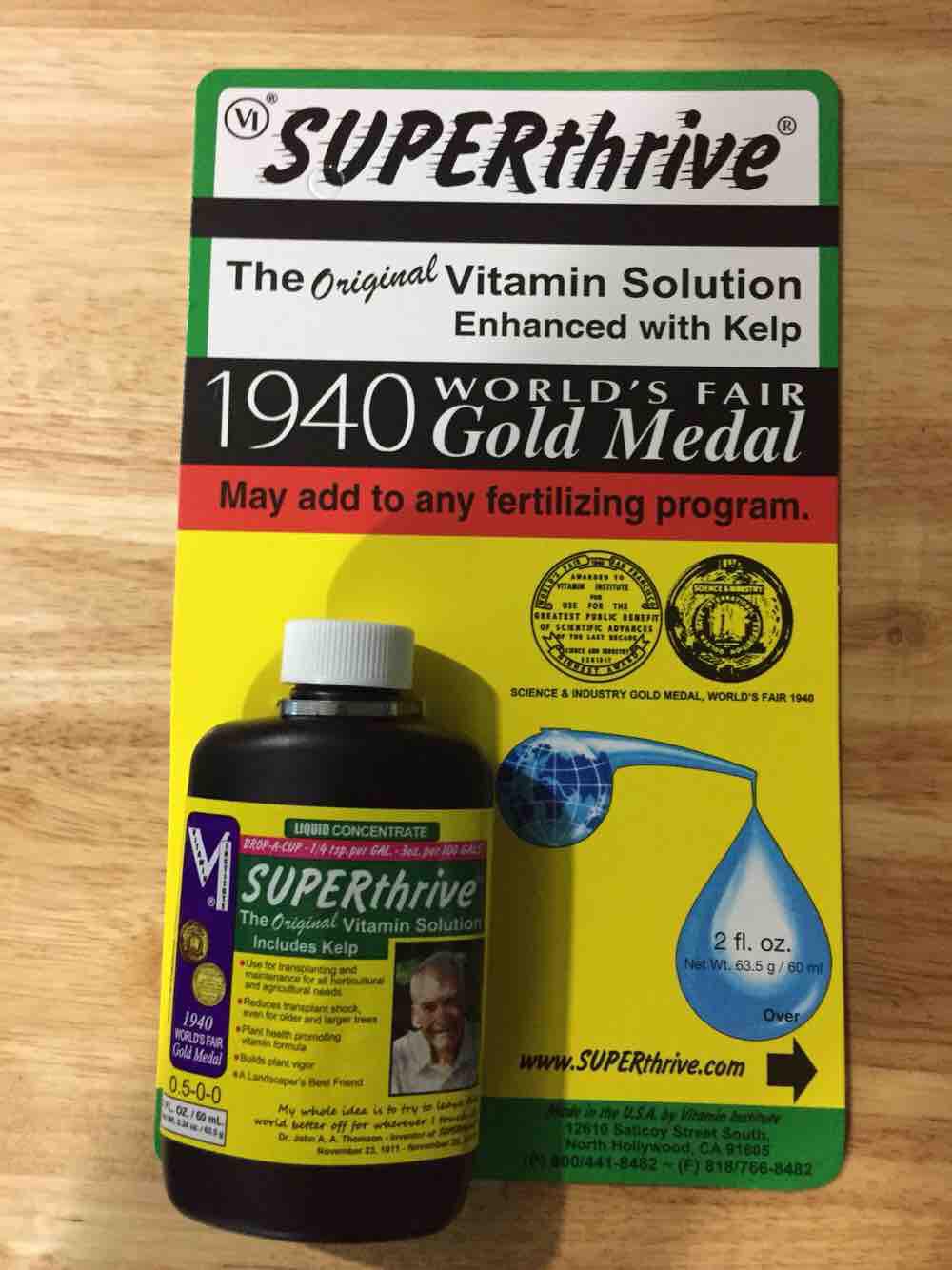 Phân bón hoa lan superthrive lọ 60ml