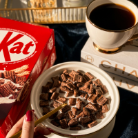 NGŨ CỐC ĂN SÁNG KITKAT CEREAL CHOCOLATE 330G