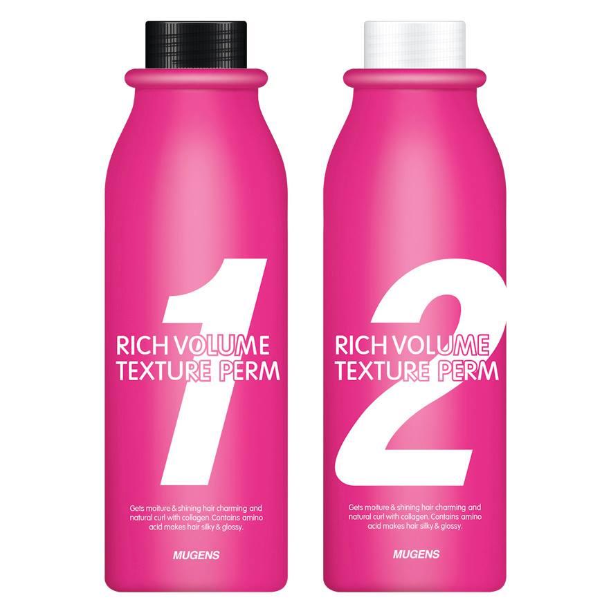 Uốn Tóc Thảo Dược Đa Năng Mugens Rich Volume Hàn Quốc 500ml