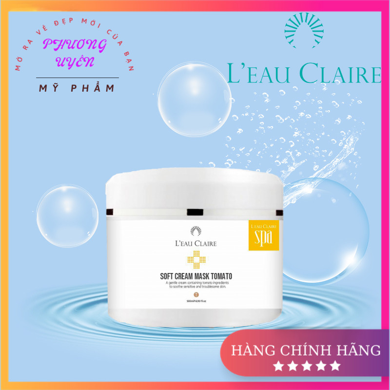 Mặt Nạ Kem Tinh Chất Cà Chua Làm Dịu Phục Hồi Da Tổn Thương – Soft Cream Mask Tomato – 500Ml