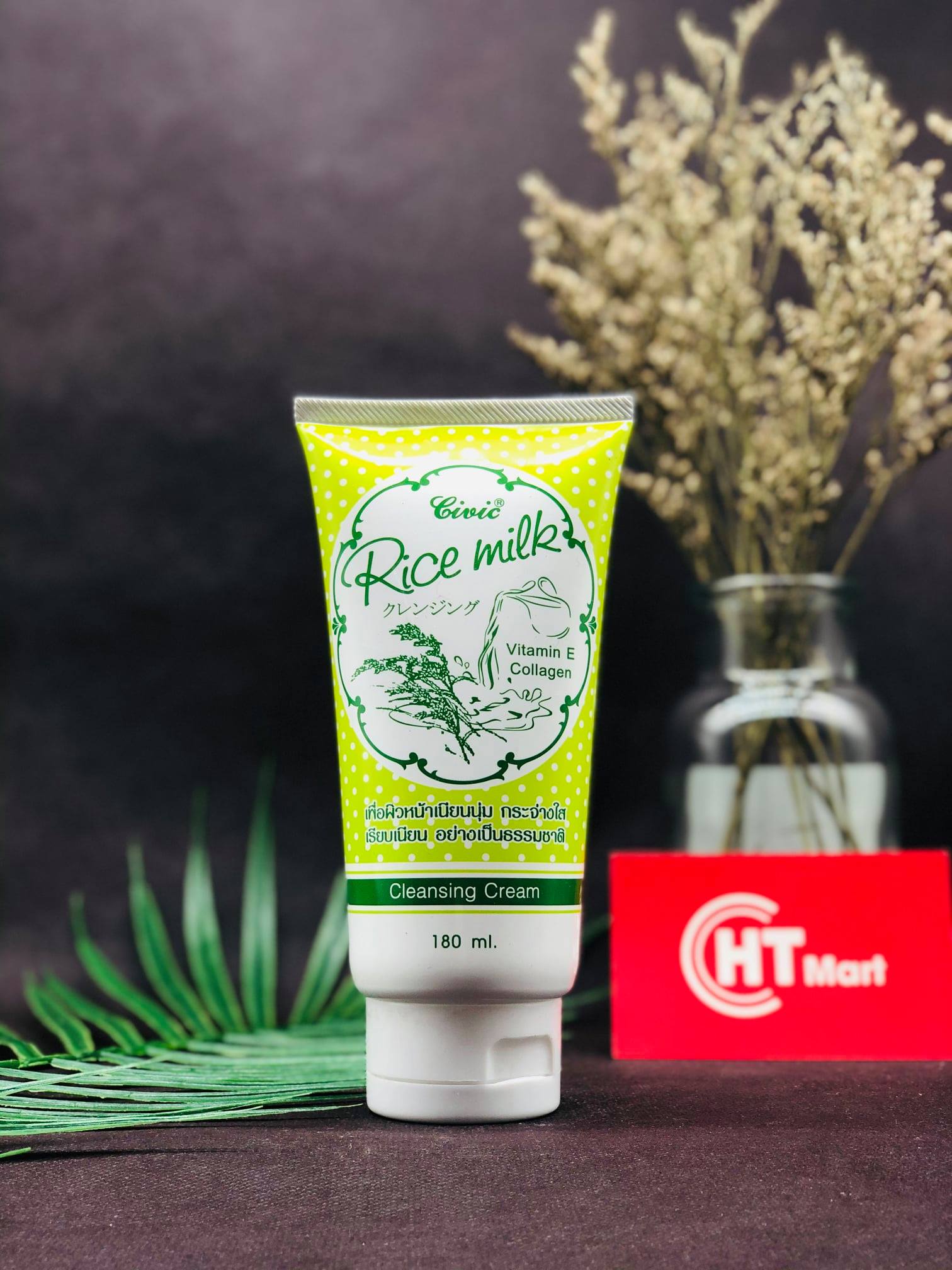 Sữa rửa mặt gạo Civic Rice milk Thái Lan 180ml
