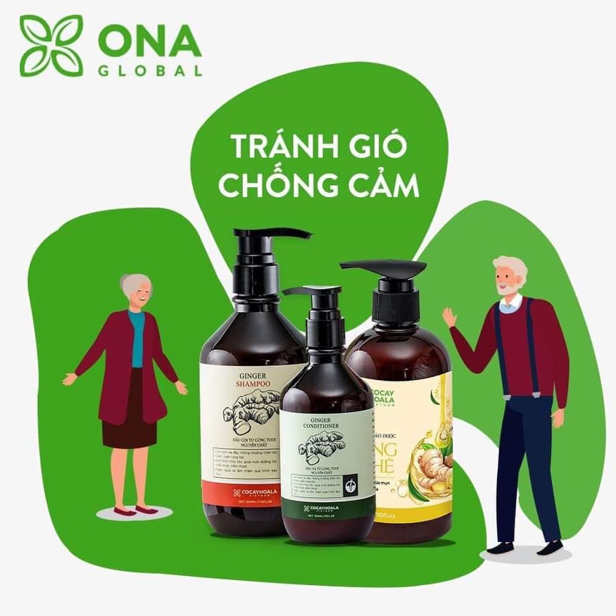 Sỉ - Combo Dầu Gội Xã Gừng Tươi Và Sữa Tắm Gừng Nghệ Cho Mẹ Bầu Sau Sinh.