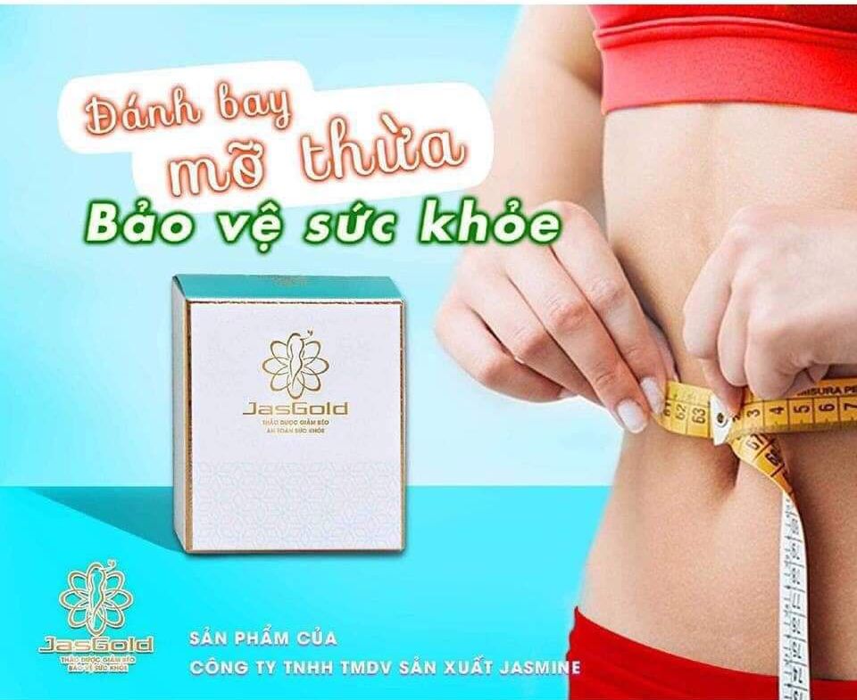 Trà Thảo Mộc Giảm Mỡ Jasgold . Đánh Bay Mỡ Thừa Bảo Vệ Sức Khỏe. [ Hàng Chính Hãng ].