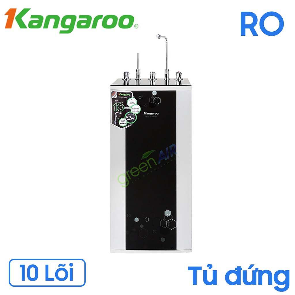 Máy lọc nước R.O nóng lạnh Hydrogen Kangaroo KG10A4VTU 10 lõi Có Lắp Đặt TP HCM/Bình Dương/Đồng NAI sản phẩm bảo hành 24 tháng chính hãng