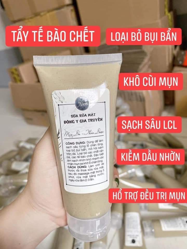 ( Chính Hãng )Sữa Rữa Mặt Đông Y Gia Truyền 50Gr (Cho Kiễm Tra Trước Khi Nhận ) Shop Thúy Hằng . Nói Không Với Hàng Giã