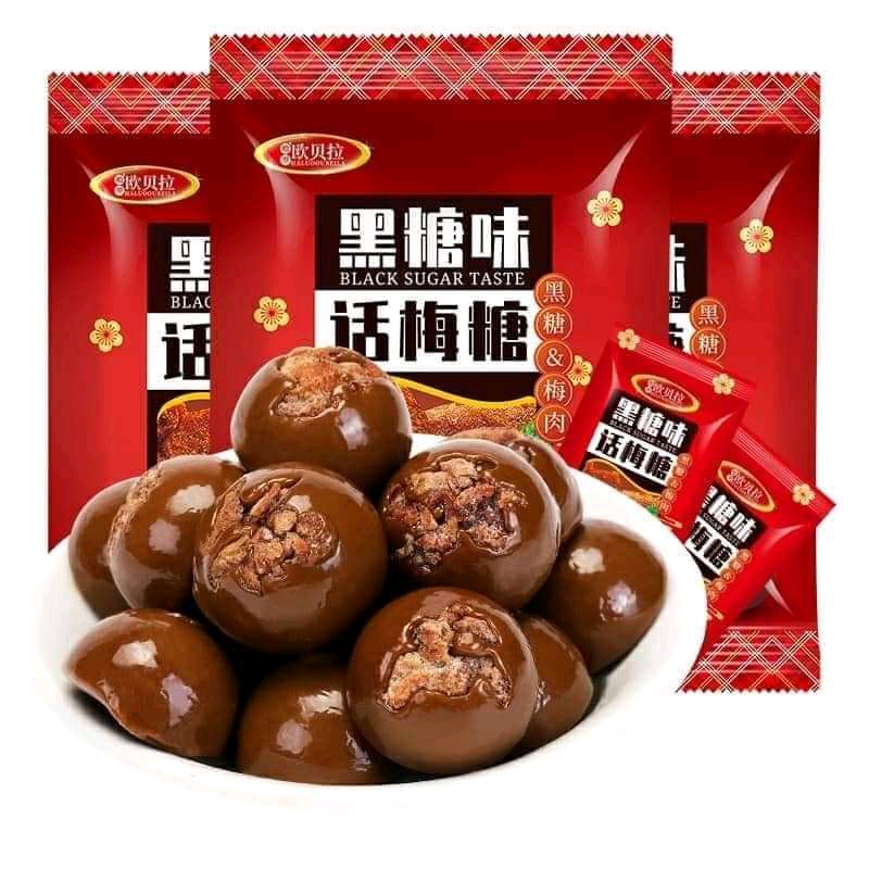 KẸO XÍ MUỘI ĐƯỜNG ĐEN (bịch 3OOg)