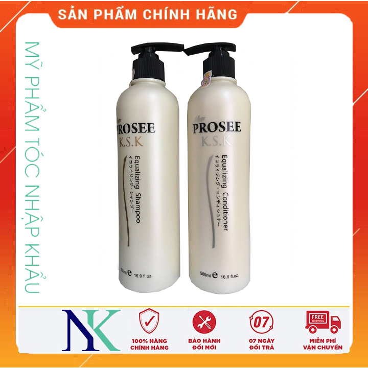 [Hcm]Dầu Gội Xã Ngăn Ngừa Gàu Prosee Equalizing Dành Cho Da Đầu Dầu 500Ml