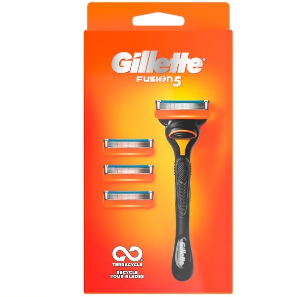 Dao Cạo Râu Gillette Fusion 5 + Kèm 4 Lưỡi Thay Thế