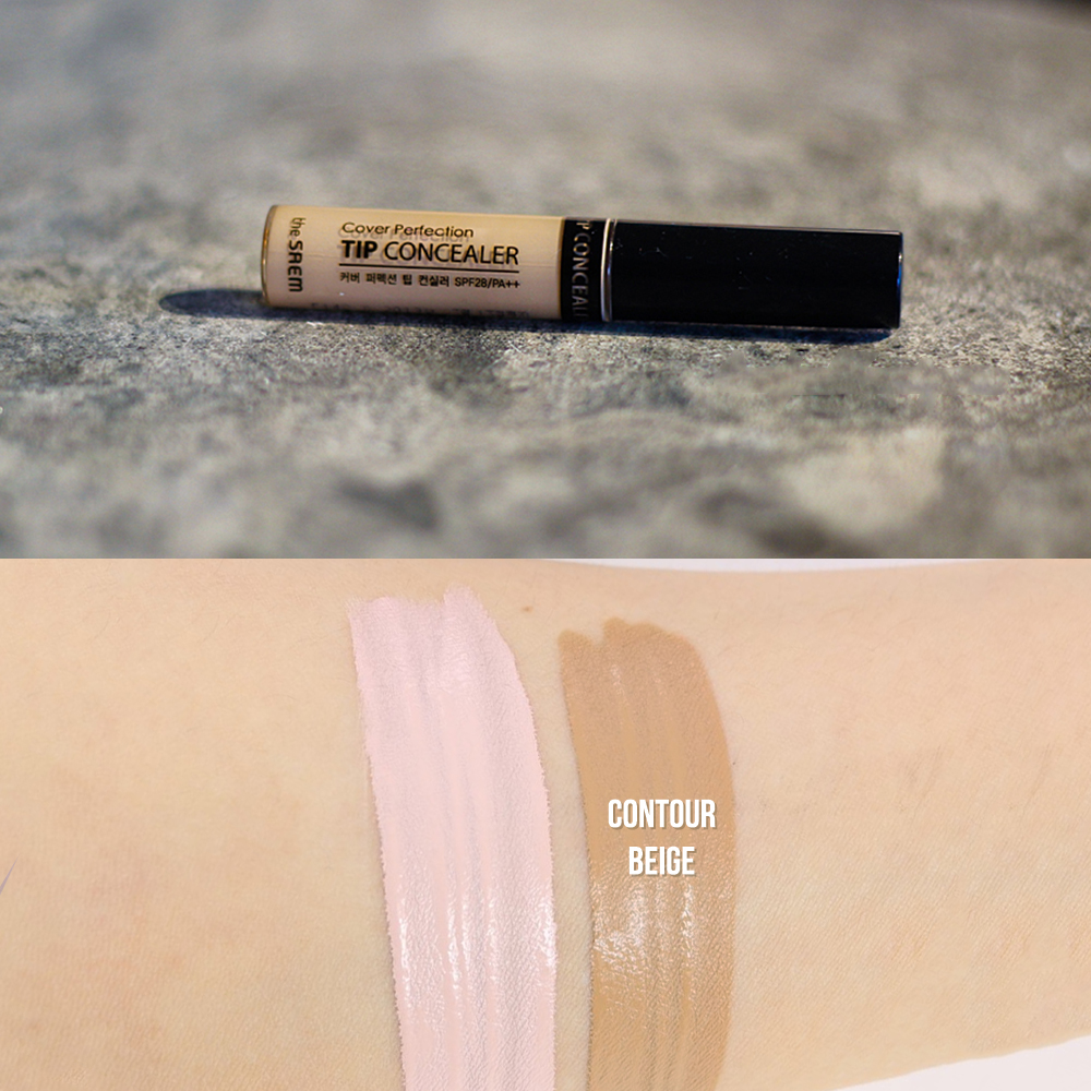 Kem Che Khuyết Điểm The SAEM Cover Perfection Tip Concealer 6.5g - Kem CKD che khuyết điểm mặt không