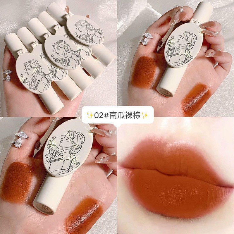 Son Kem Maffick Kèm Gương Dưỡng Ẩm Siêu Lì ( Lẻ 1 Cây ) Hot