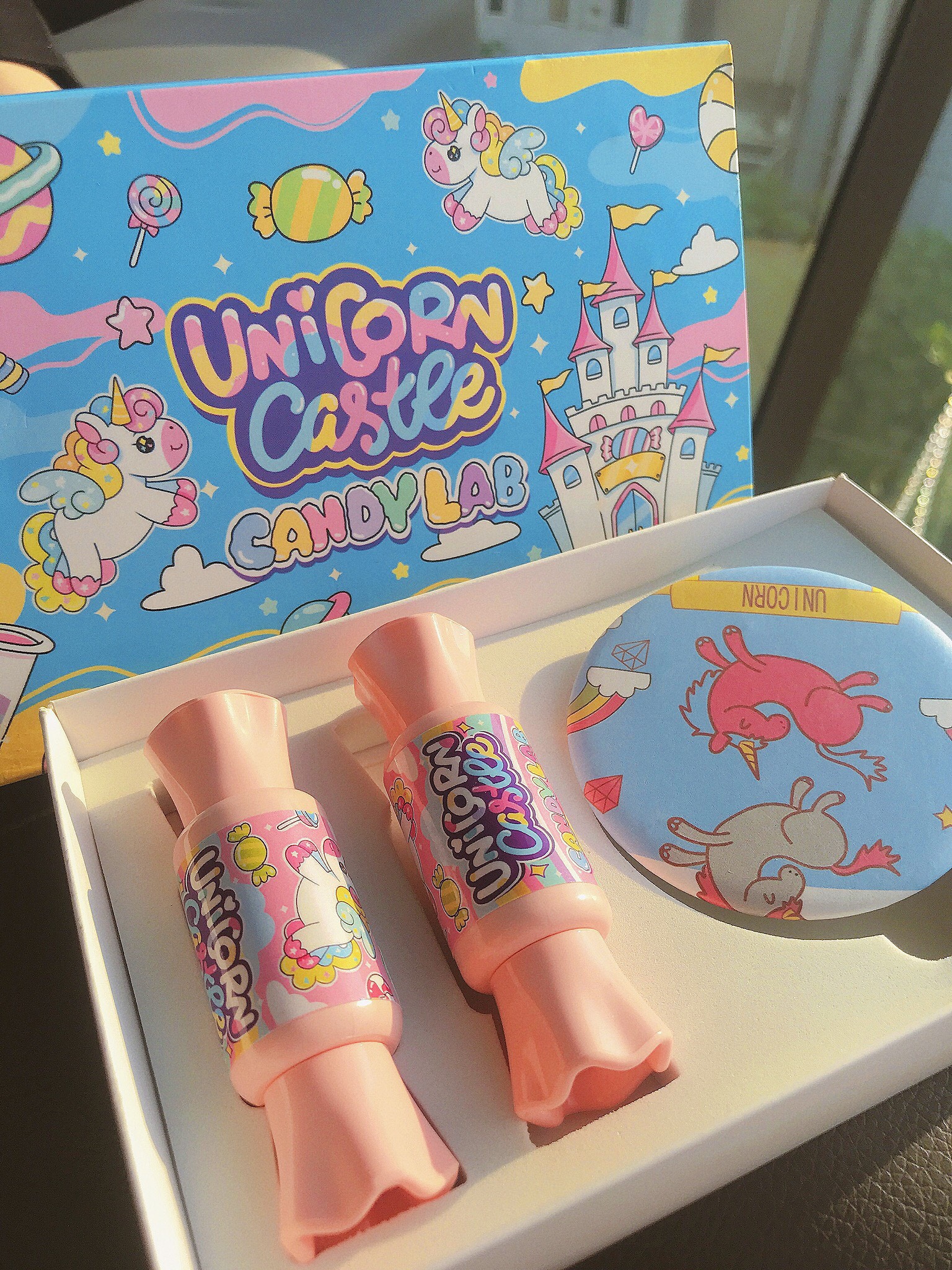 [Tặng Kèm Quà] Son Kem Viên Kẹo Lì Mướt Mịn Môi Candy Lab Chính Hãng Unicorn Castle (Lẻ 1 Thỏi Tặng Kèm Mask Môi)