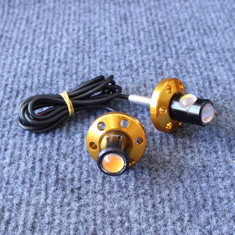 [HCM]Cặp Xi nhan LED hình ngón tay cho xe máy Exciter 150Winner 150 ( MÀU VÀNG)