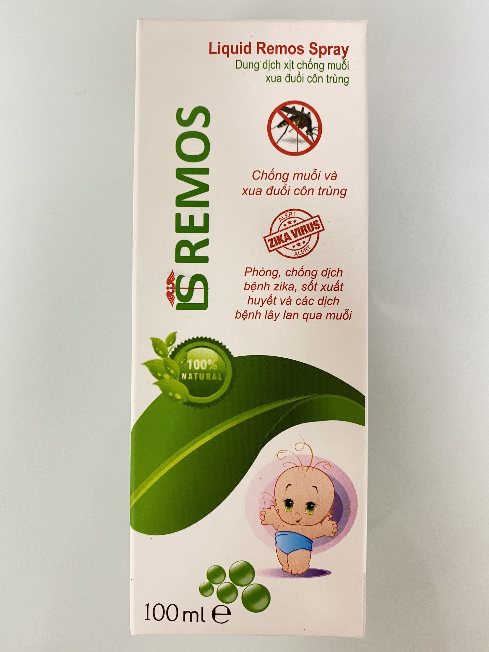 [Lấy Mã Giảm Thêm 30%]Xịt Da Chống Muỗi Is Remos 100Ml Xua Đuổi Muỗl Xẹp Vết Đốt Viện Sốt Rét - Kst - Côn Trùng Tư Đã Chứng Nhận Hiệu Quả