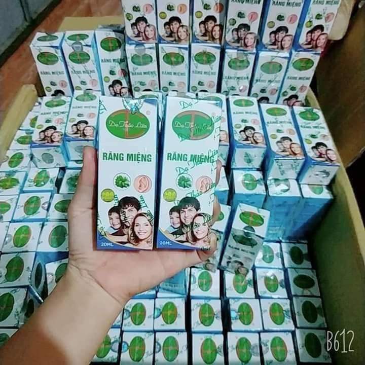 TINH DẦU RĂNG MIỆNG DẠ THẢO LIÊN (KÈM QUÀ TẶNG áo mưa em bé cao cấp trị giá 60k)