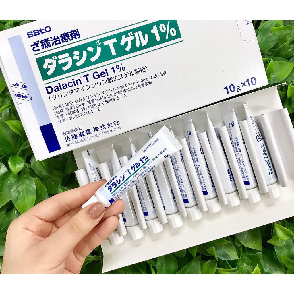 Kem Bôi mụn Dalacin T Gel 1% Nhật Bản 10g