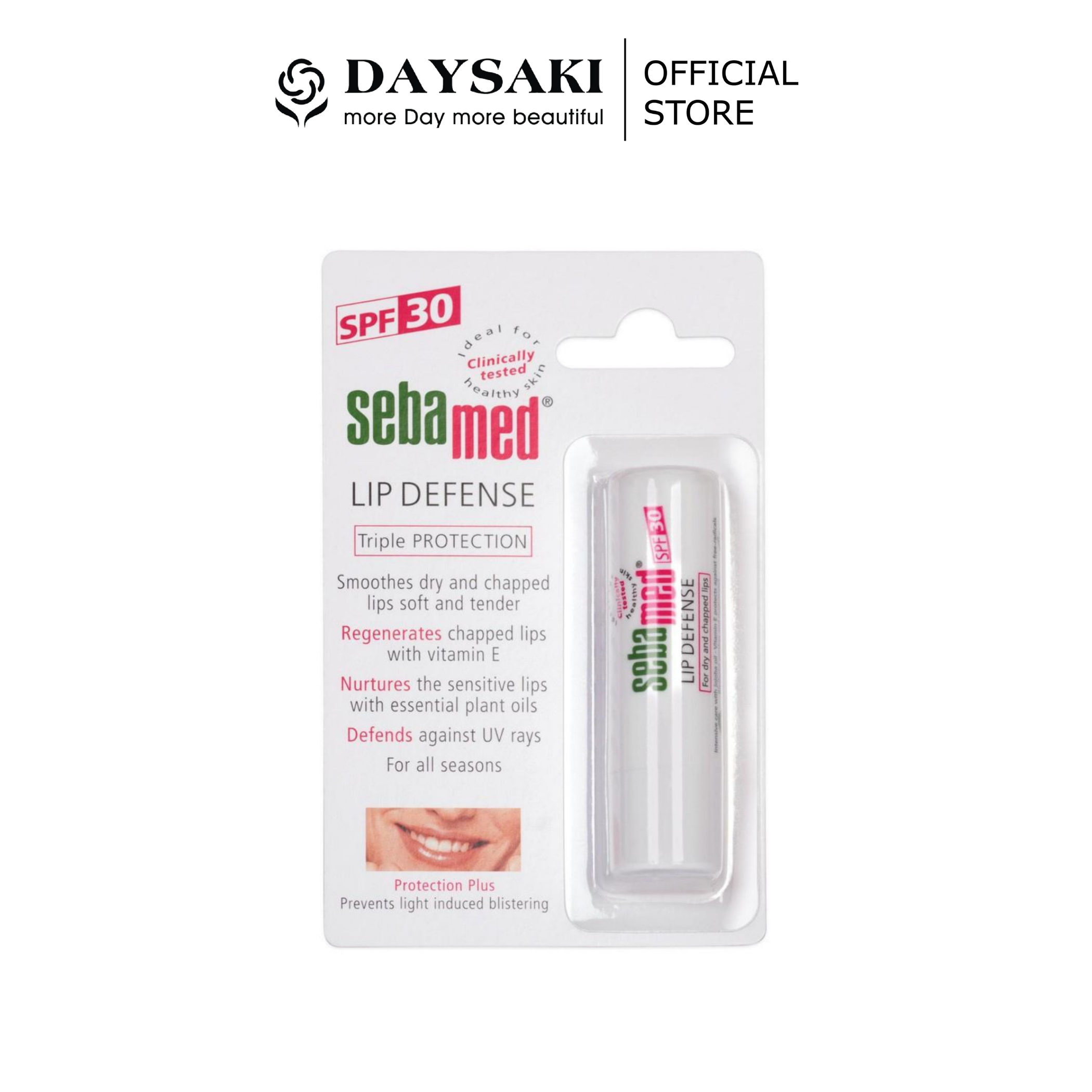 Sebamed Son Dưỡng Và Bảo Vệ Chống Khô Và Chống Nứt Môi Sensitive Skin Lip Defense 4.8G