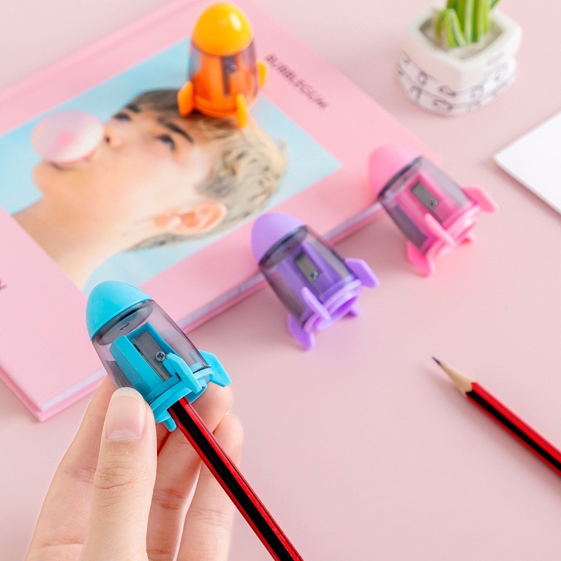 Chuốt Gọt Bút Chì XL-390 Hình Hỏa Tiễn Ngộ Nghĩnh