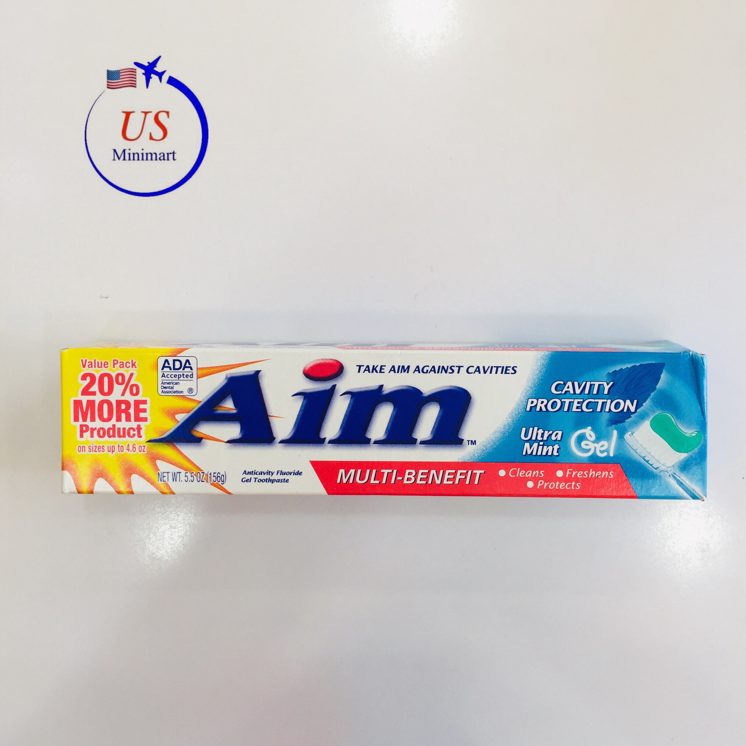 Kem Đánh Răng Aim - Mỹ 156G - Usminimart