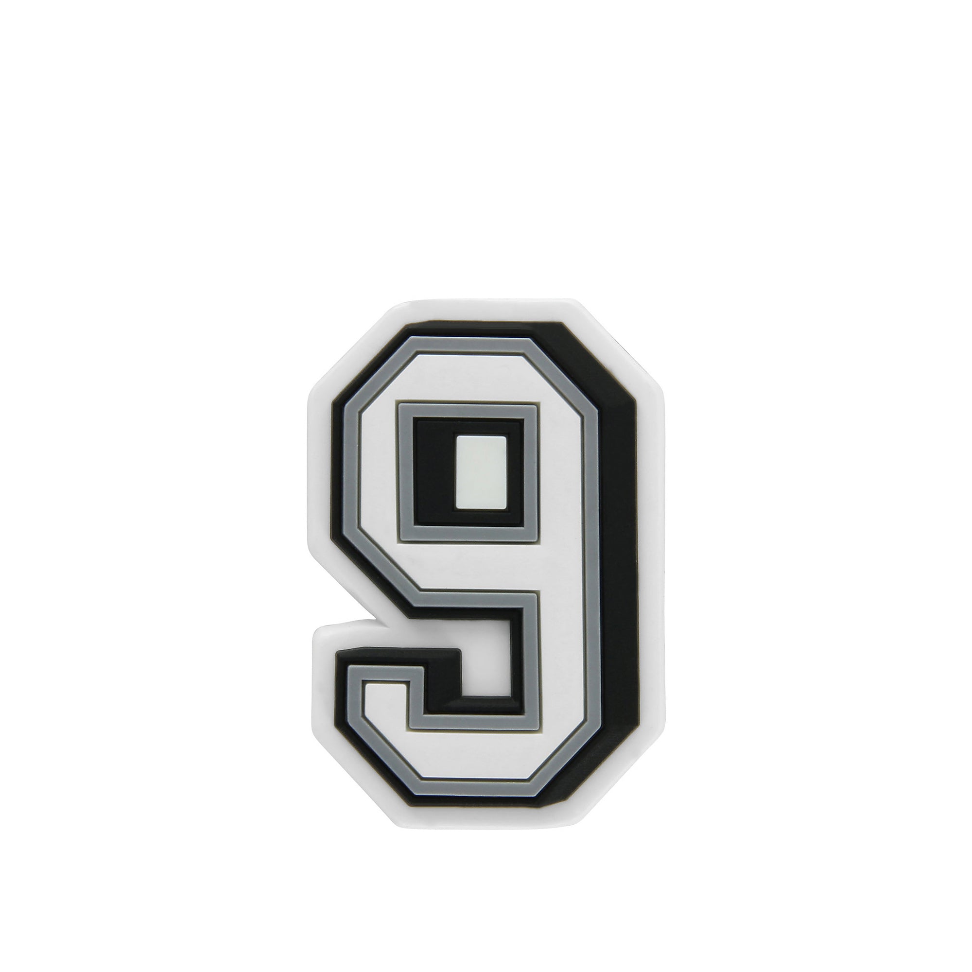 Phụ kiện Jibbitz™ Charm B&W Number 9