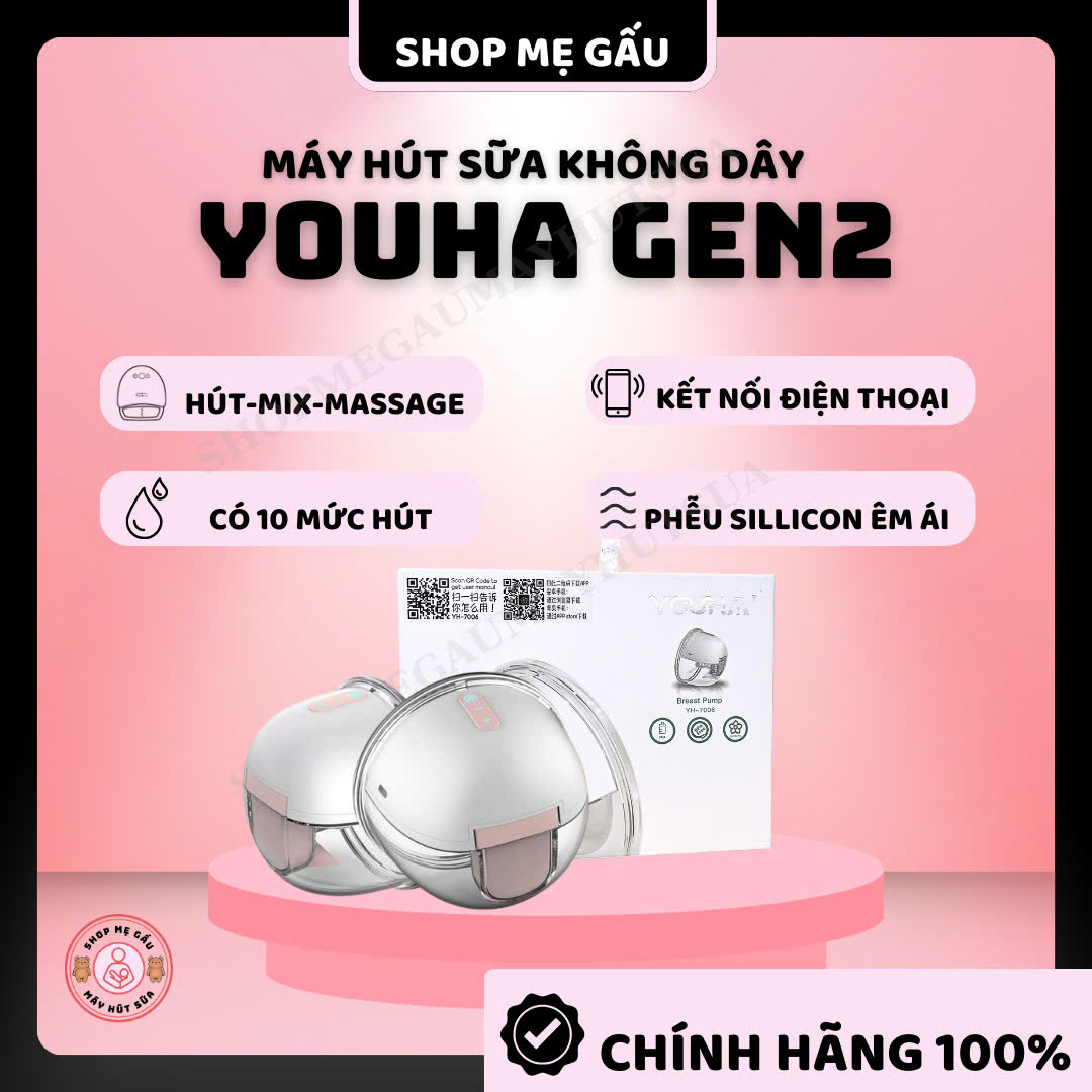 Máy hút sữa không dây Gen 2 (CHÍNH HÃNG )