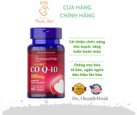 Viên Uống COQ-10 100mg (60 viên/lọ) giúp bảo vệ tim mạch
