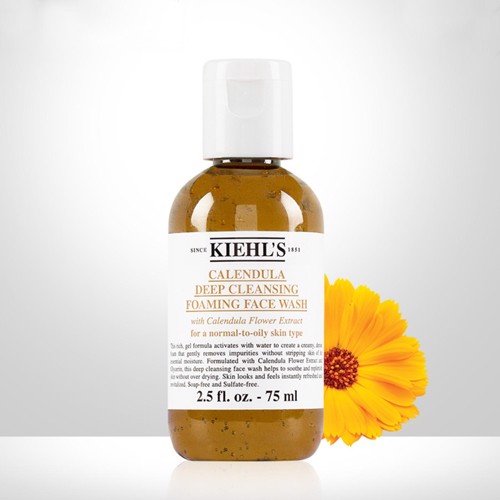 [Hcm][Mini Size 75Ml] Nước Cân Bằng Hoa Cúc Kiehls Calendula Herbal Extract Alcohol - Free Toner 75Ml