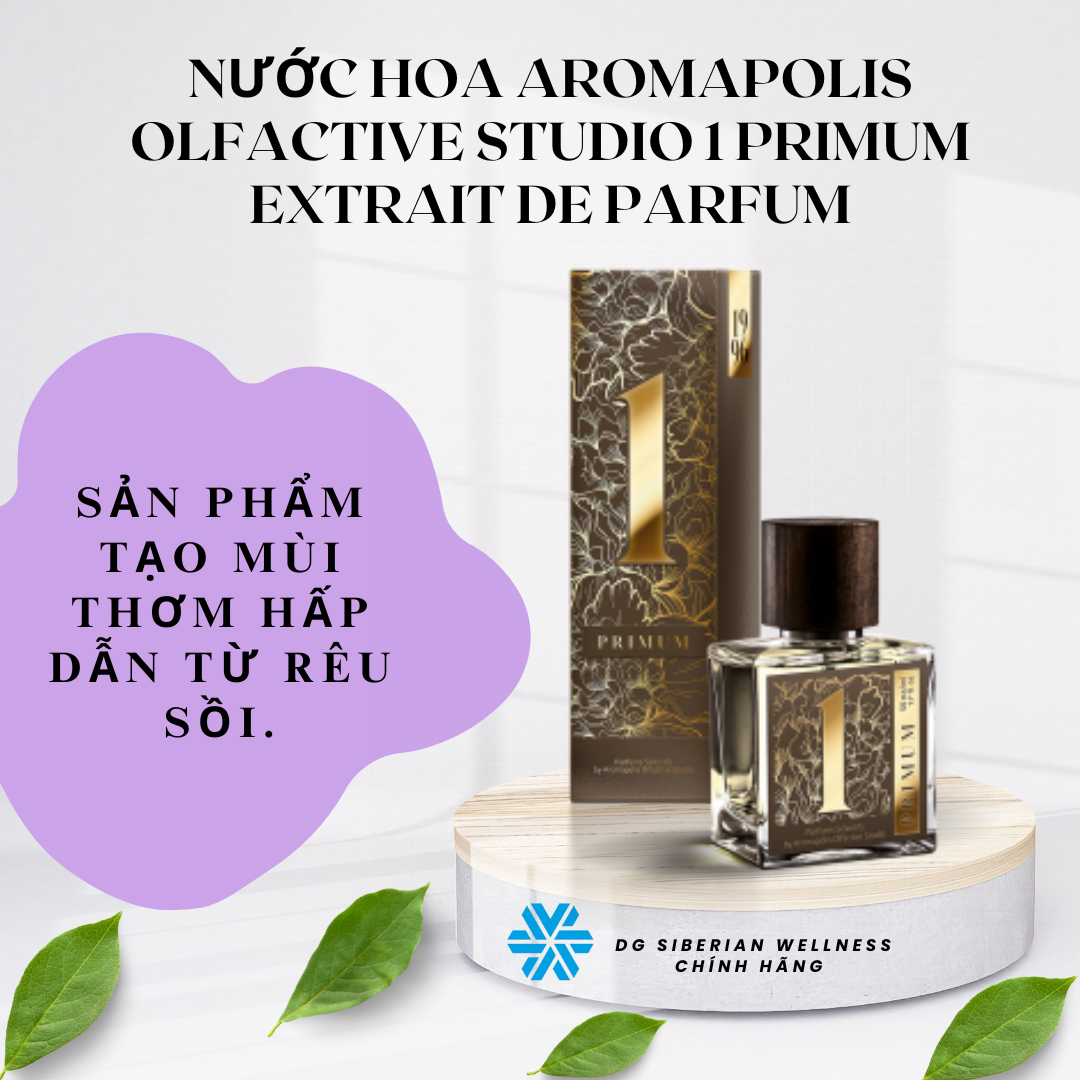 [CHÍNH HÃNG] Nước hoa Aromapolis Olfactive Studio 1 PRIMUM Extrait de Parfum - SIBERIAN WELLNESS