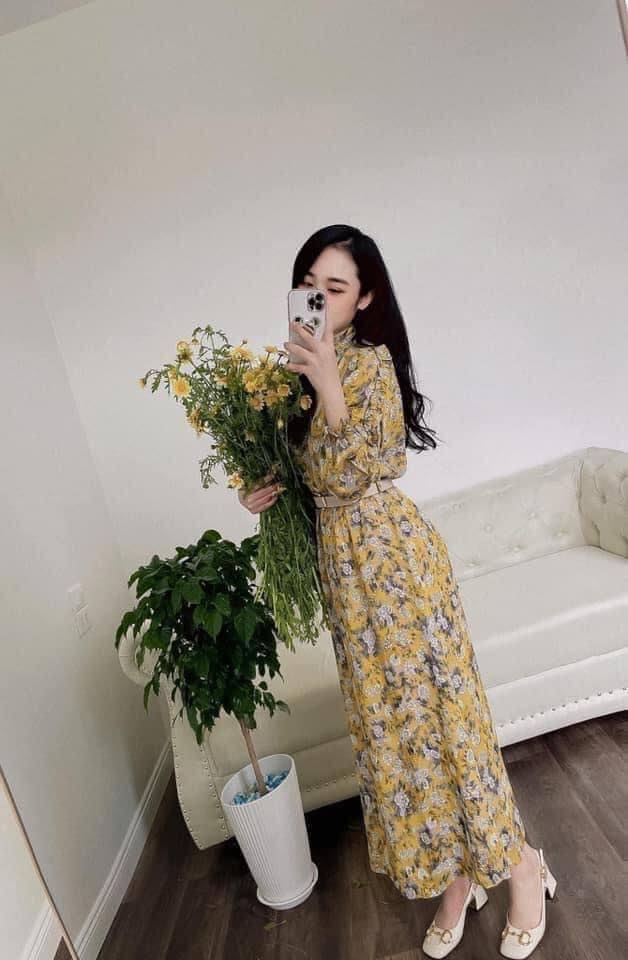 Váy dài tay hoa nhí Zara auth săn sale có sẵn | Shopee Việt Nam
