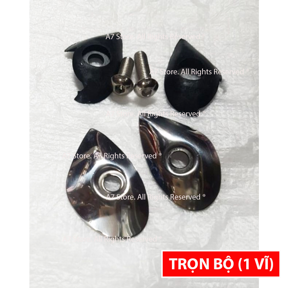 01 Bộ Ốc Kính Chiếu Hậu SPACY 125CC Inox VT4087