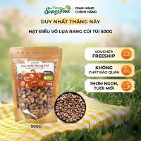 Hạt Điều Rang Củi Loại A+ Thượng Hạng Vỏ Lụa Túi 500g - Your Superfood