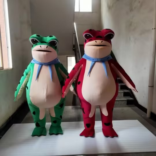 Bộ Đồ Ếch Xanh - Trang Phục Ếch Mẹ Bán Ếch Con