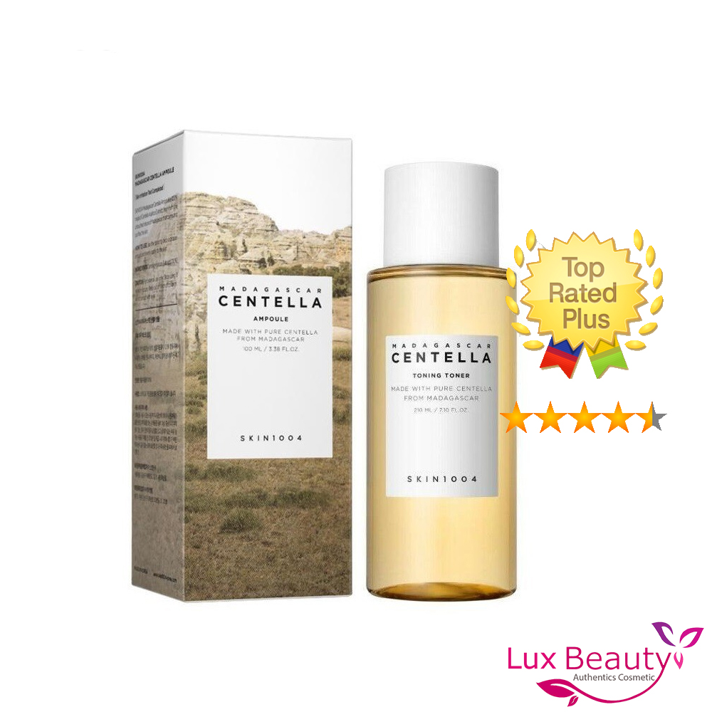 Nước hoa hồng rau má Madagascar Centella Asuatica Toning Toner Skin 1004