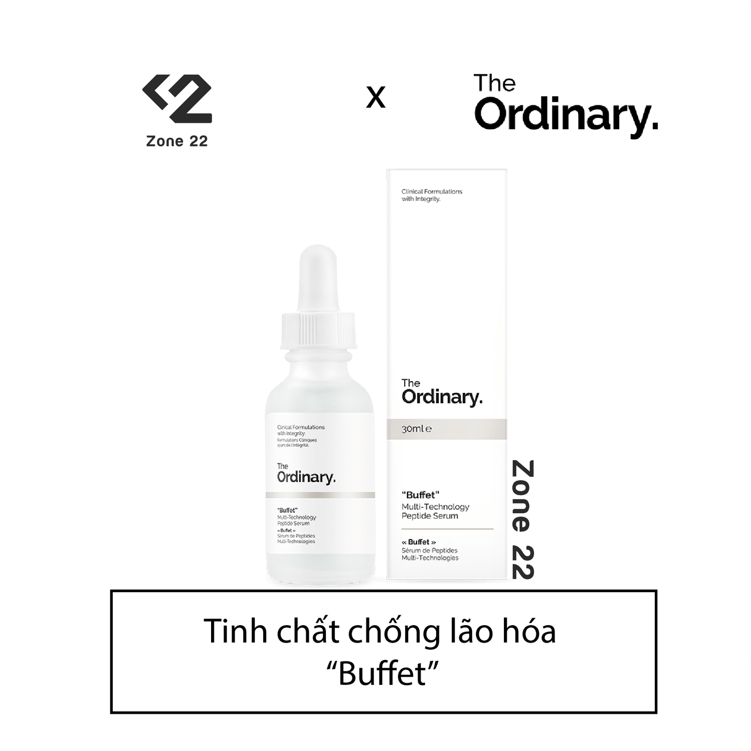 [Hcm][Zone 22] Tinh Chất Chống Lão Hoá The Ordinary - The Buffet