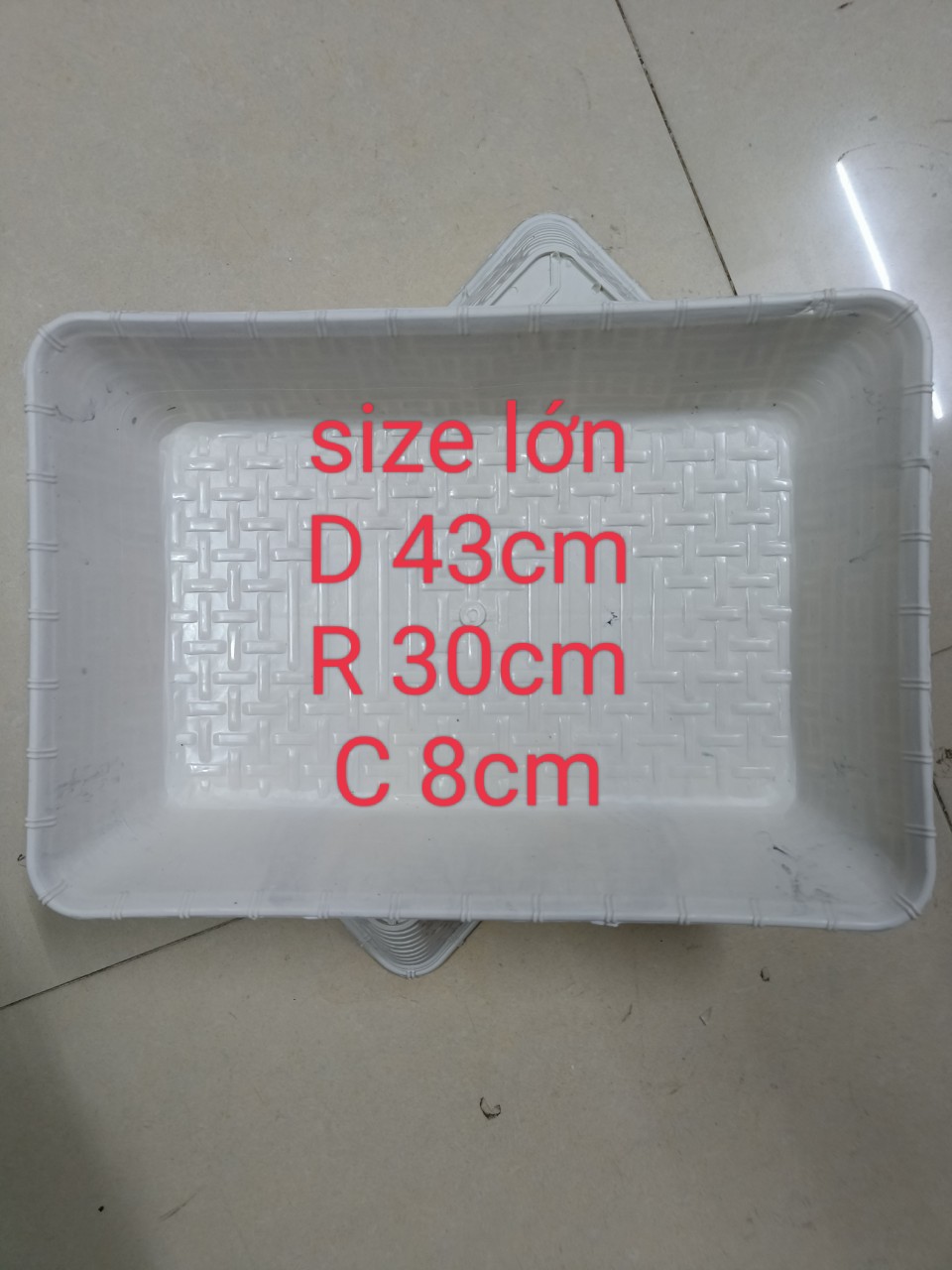 Khay nhựa gói quà lễ tết