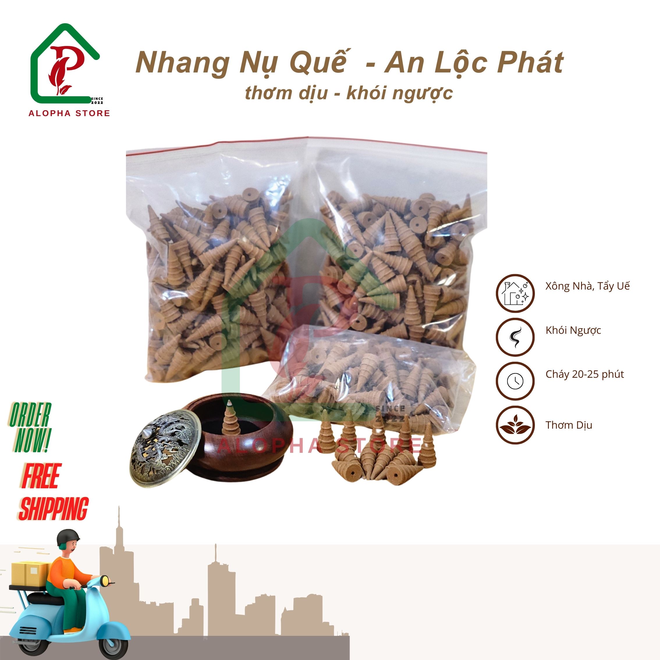 Nhang Nụ Quế - An Lộc Phát