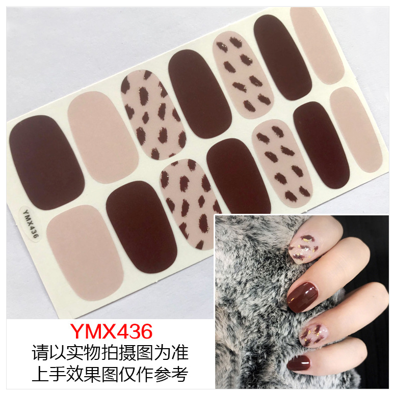 Móng tay giả  Miếng dán trang trí móng tay nghệ thuật