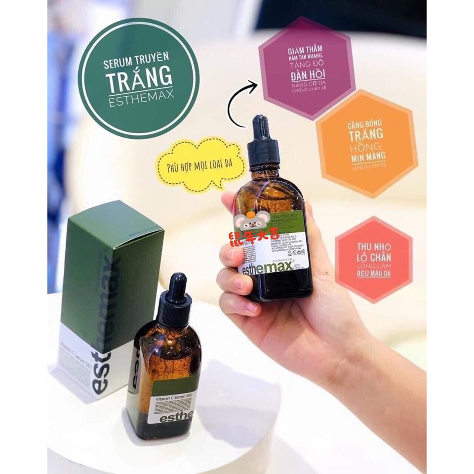 Serum trắng sáng da chống lão hóa Vitamin C Serum 561 Esthemax sản phẩm đa dạng về mẫu mã kích cỡ chất lượng tốt đảm bảo an toàn sức khỏe người dùng