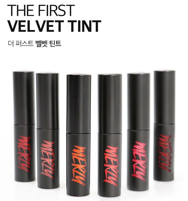 [V1 - V12 Vỏ Đen] Son Kem Merzy The First Velvet Tint