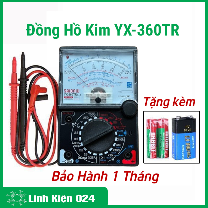 Đồng hồ đo điện kim YX-360TR đo điện vạn năng bảo hành 1 tháng