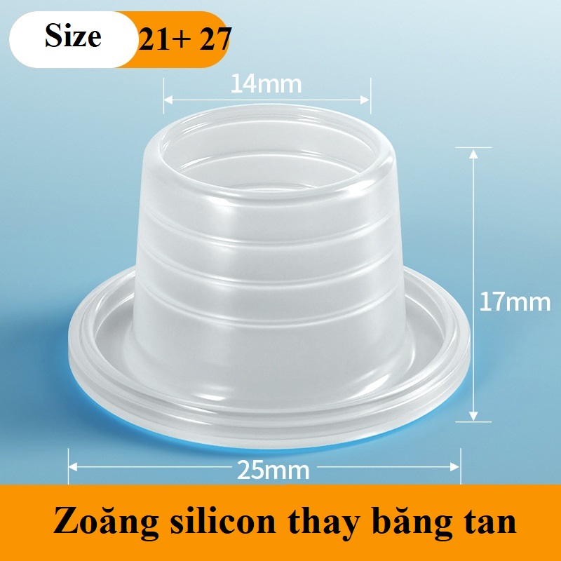 Combo 51030  Đệm silicon Gioăng silicon chống rò rỉ nước thay thế cho cao su non hay băng tan