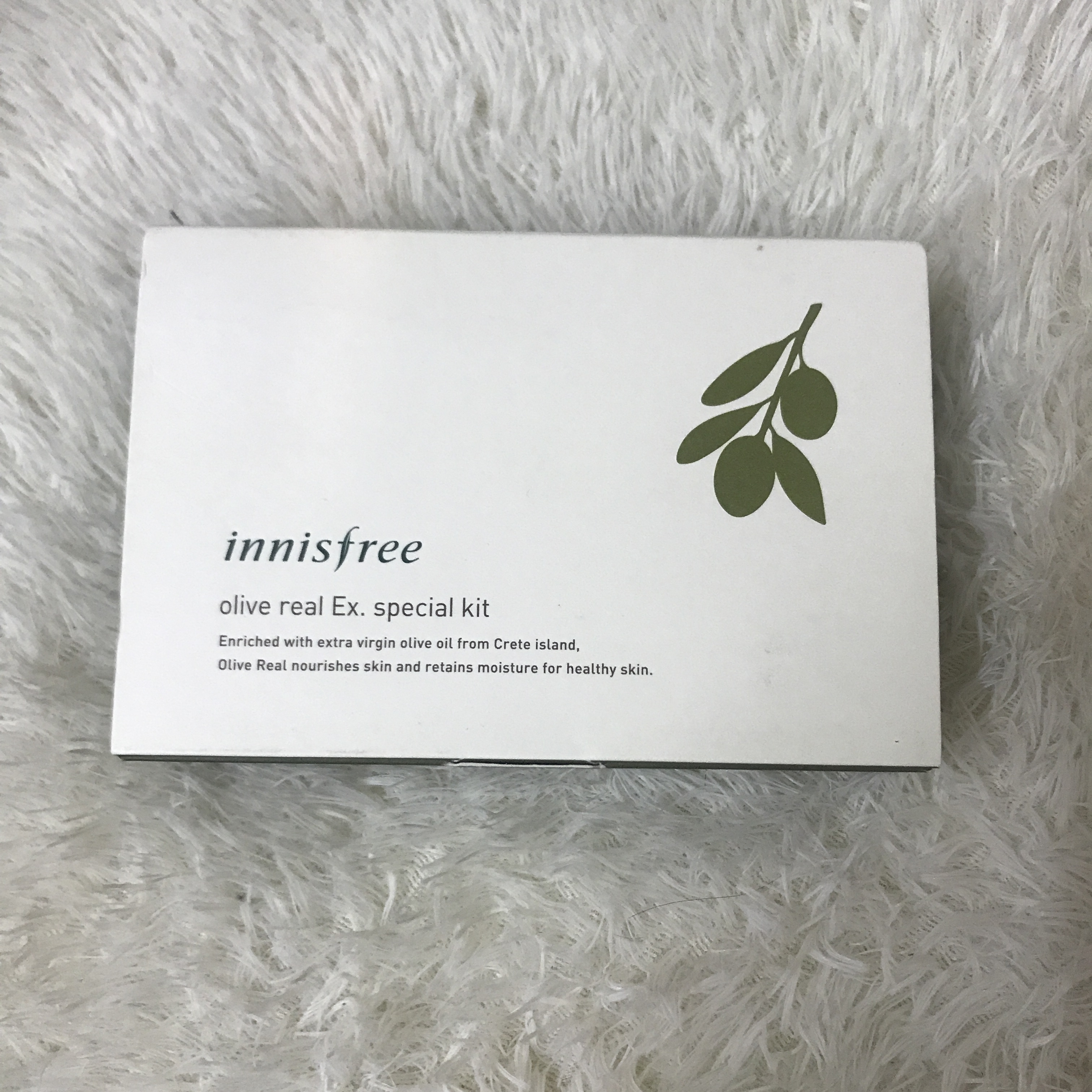 Set Dưỡng Cho Da Khô Innisfree Olive Real Ex. Special Kit 4 Sp [Hàng Chuẩn ]