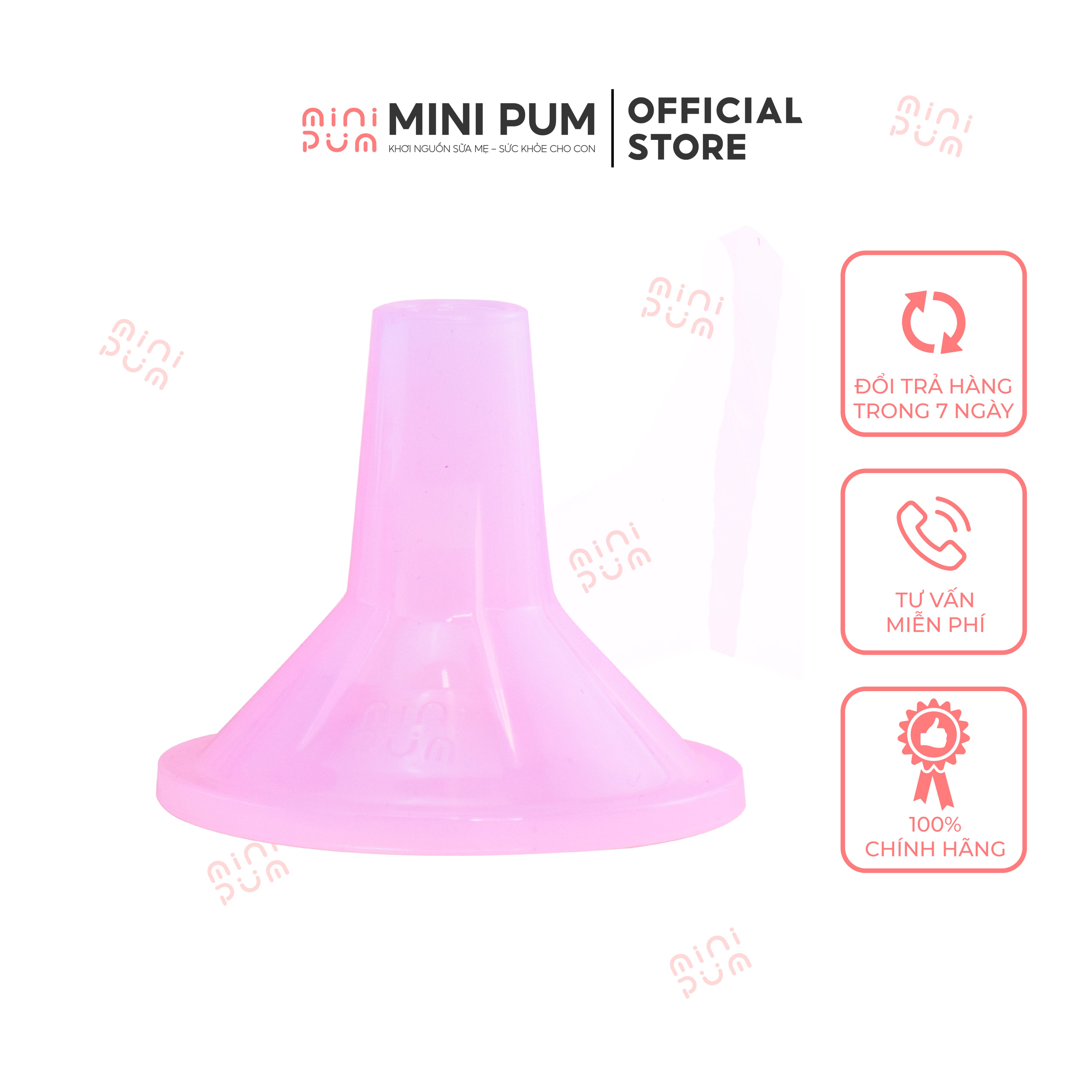 Phễu hút sữa silicon Mini Pum cao cấp chính hãng 1 chiếc