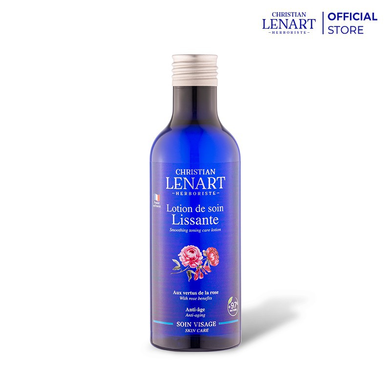 [Hcm]Toner Hoa Hồng Và Lá Tía Tô Lotion De Soin Lissante Christian Lenart 200Ml (Hsd: 02/22)