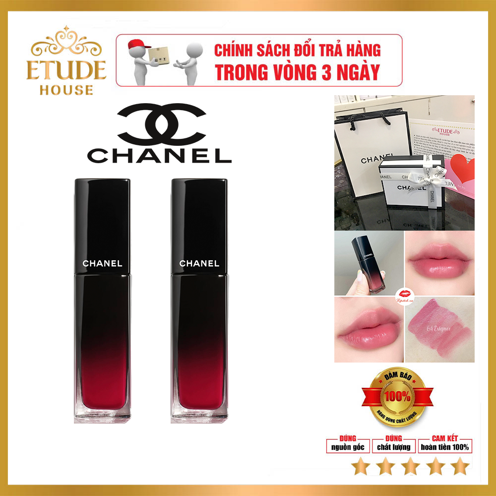 Son Kem Cao Cấp Chanel Rouge Allure Laque 2021 Hiệu Ứng Satin Căng Mịn Và Bền Màu Mới.